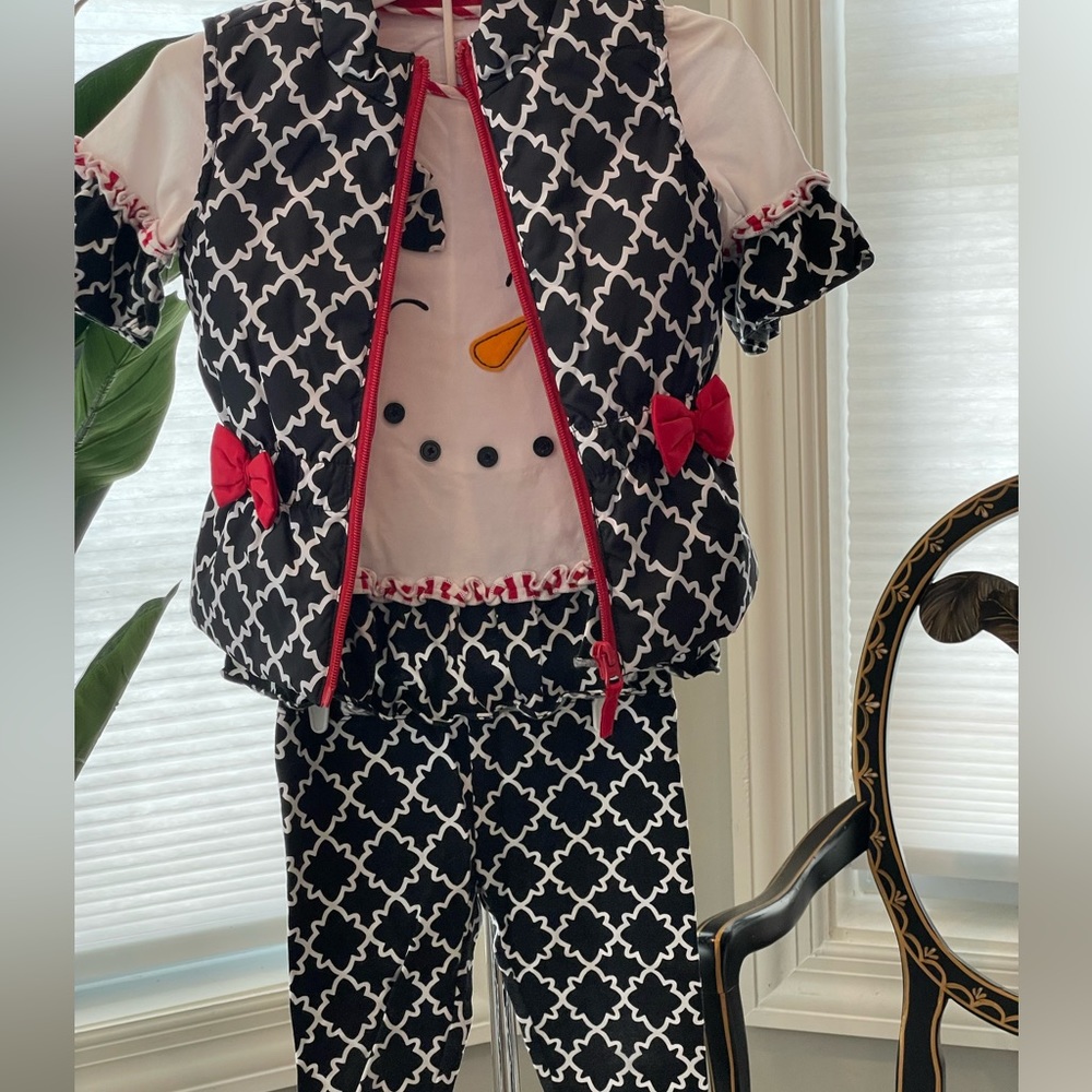 3 pc Winter Holiday Outfit